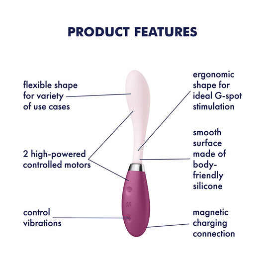 Satisfyer G-Spot Flex 3 – Red