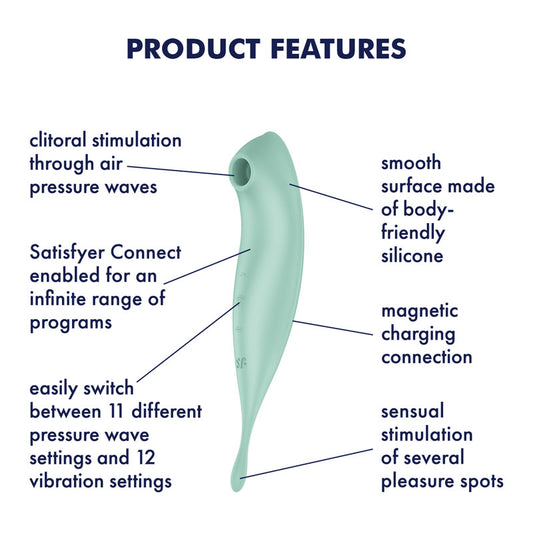 Satisfyer Twirling Pro+ – Green