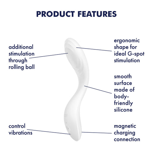 Satisfyer Rrrolling Pleasure – White