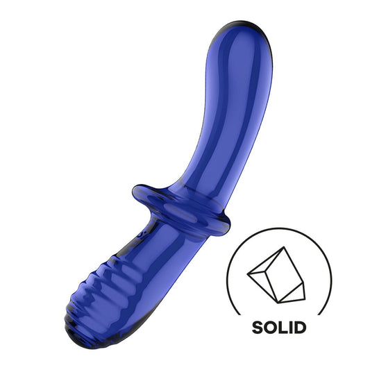 Satisfyer Double Crystal – Blue