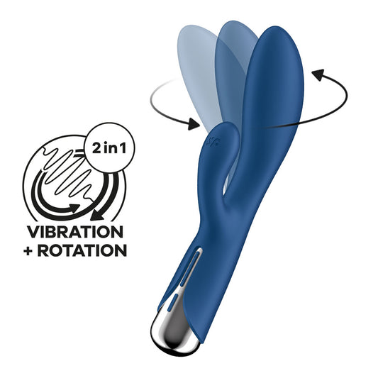 Satisfyer Spinning Rabbit 1 – Blue