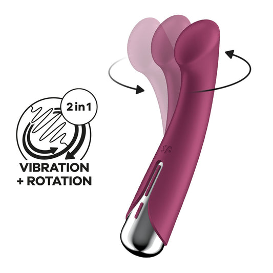 Satisfyer Spinning G-Spot 1 – Red