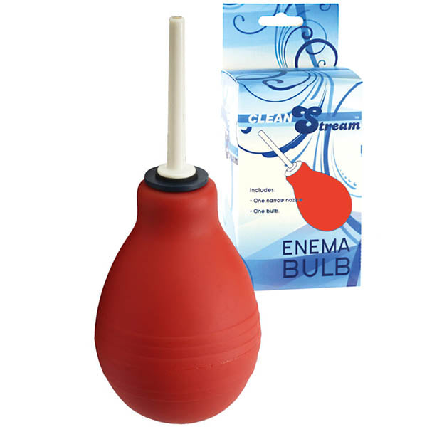 CleanStream Enema Bulb – Red
