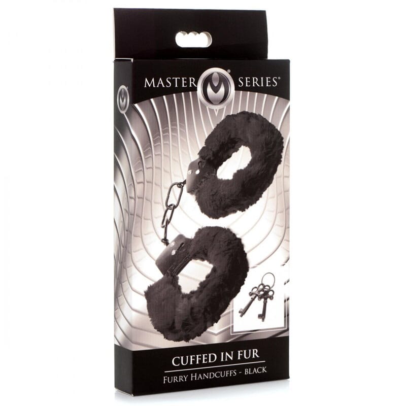 Master Series Cuffed in Fur – Black