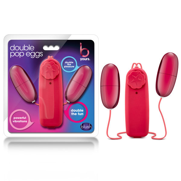 B Yours Double Pop Eggs – Pink