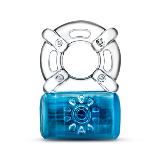 Play With Me Pleaser Rechargeable C-Ring – Blue