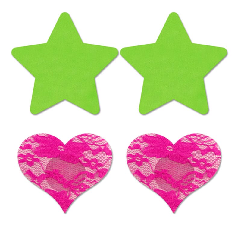 GLOW Fashion Pasties Set