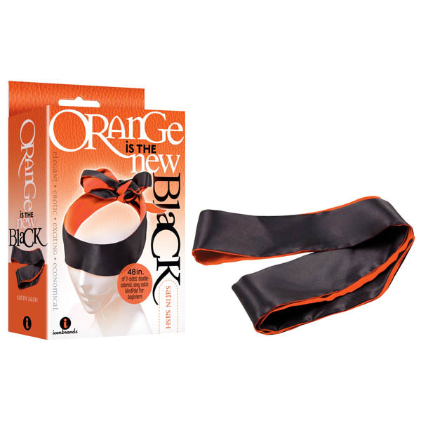 Orange Is The New - Satin Sash