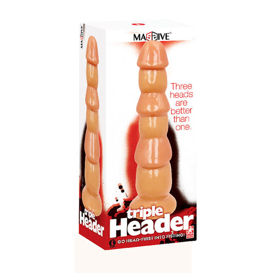 Icon Brands Massive Triple Header Dildo
