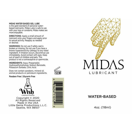 Midas Water Based Lube