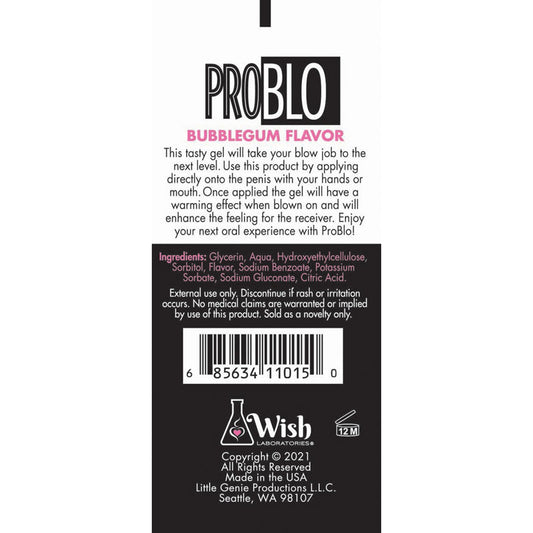 ProBlo Oral Pleasure Gel
