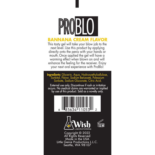 ProBlo Oral Pleasure Gel