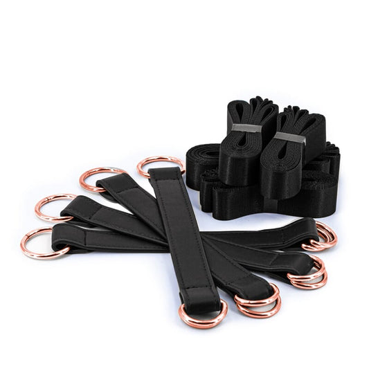 Bondage Couture Tie Down Straps – Black