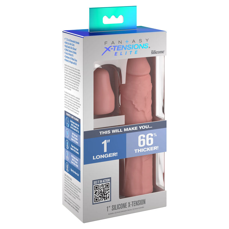 Fantasy X-Tensions Elite 1'' Silicone Extension