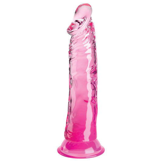 King Cock Clear 8'' Cock – Pink