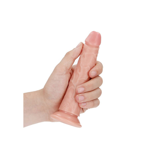 REALROCK Realistic Slim Dildo without Balls - 15.5 cm – Flesh