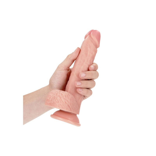 REALROCK Straight Realistic Dildo with Balls - 20.5 cm – Flesh