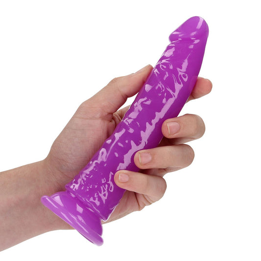 REALROCK 18 cm Slim Glow in the Dark Neon – Purple