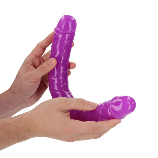 REALROCK 38 cm Double Dong Glow – Purple