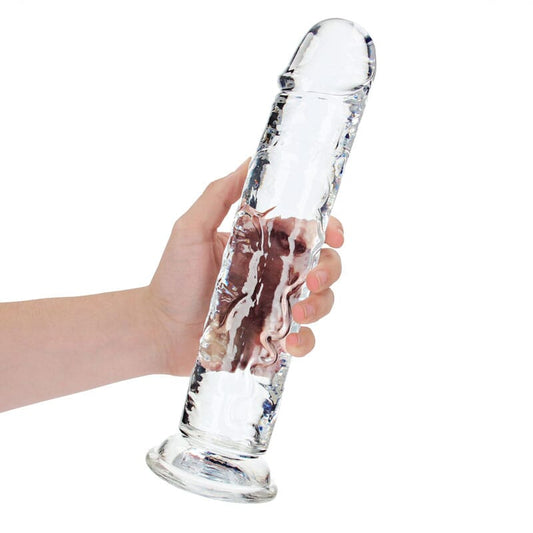REALROCK 31 cm Straight Dildo – Clear