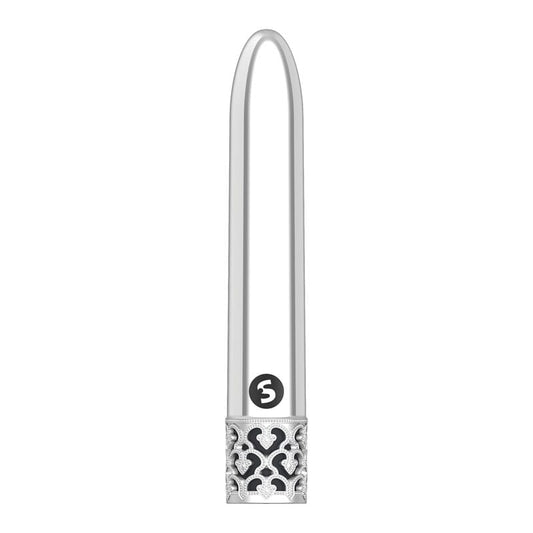 ROYAL GEMS Shiny - ABS Rechargeable Bullet – Silver