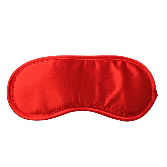 Sex & Mischief Satin Blindfold – Red