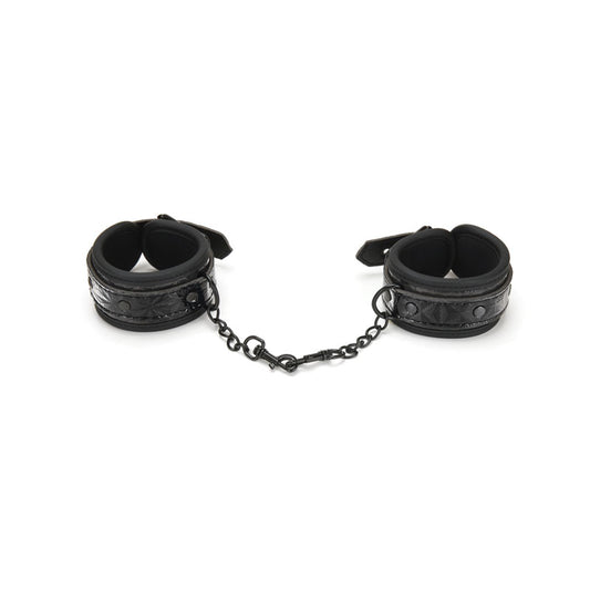 WhipSmart Diamond Hand Cuffs – Black
