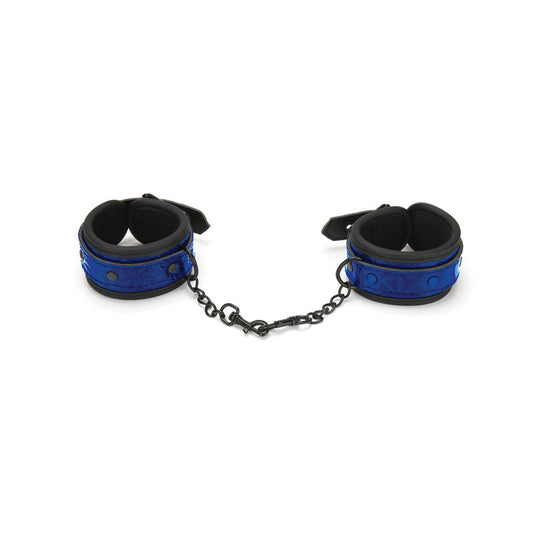WhipSmart Diamond Hand Cuffs – Blue