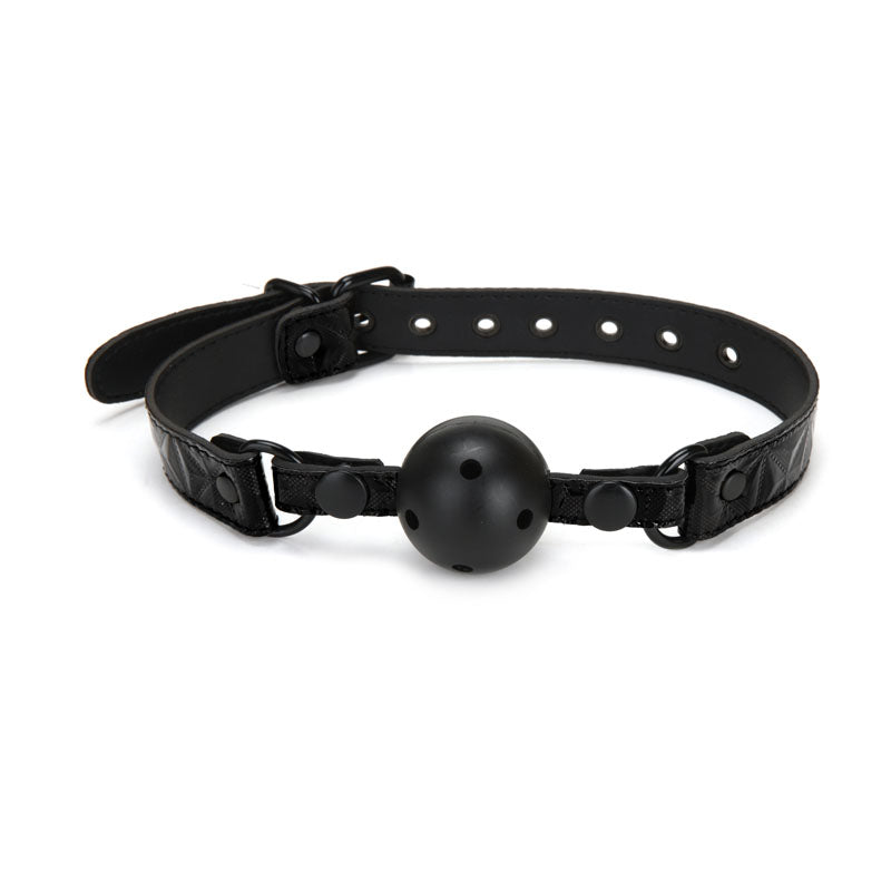 WhipSmart Diamond Ball Gag – Black