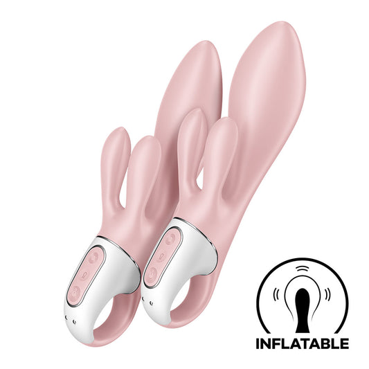 Satisfyer Air Pump Bunny 3 - USB Rechargeable Inflatable Rabbit Vibrator