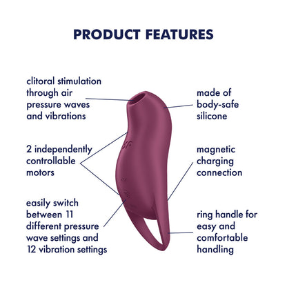 Satisfyer Pocket Pro 1 – Purple