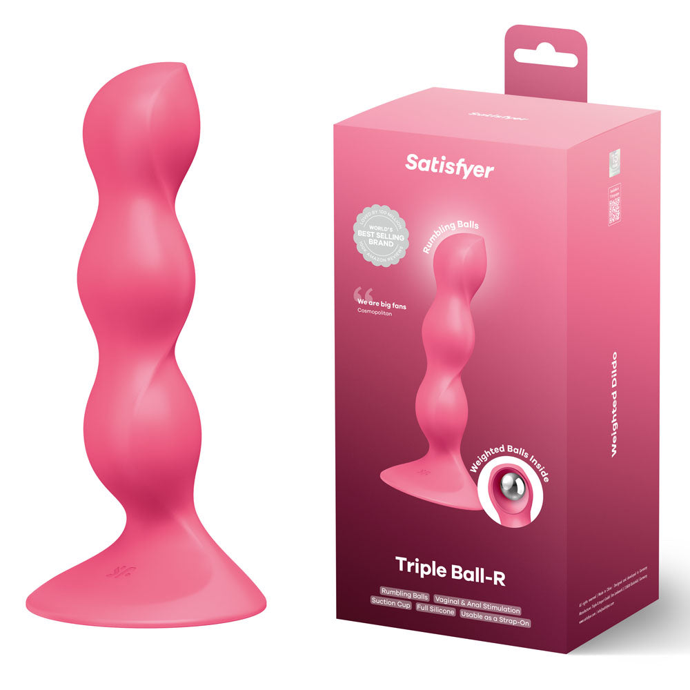 Satisfyer Triple Ball-R - Beaded Anal Plug