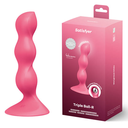 Satisfyer Triple Ball-R - Beaded Anal Plug