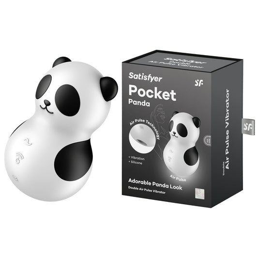 Satisfyer Pocket Panda - USB Rechargeable Air Pulse Stimulator