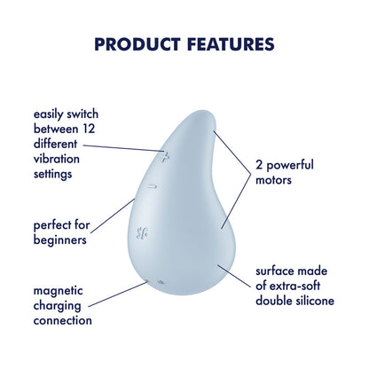 Satisfyer Dew Drop – Blue