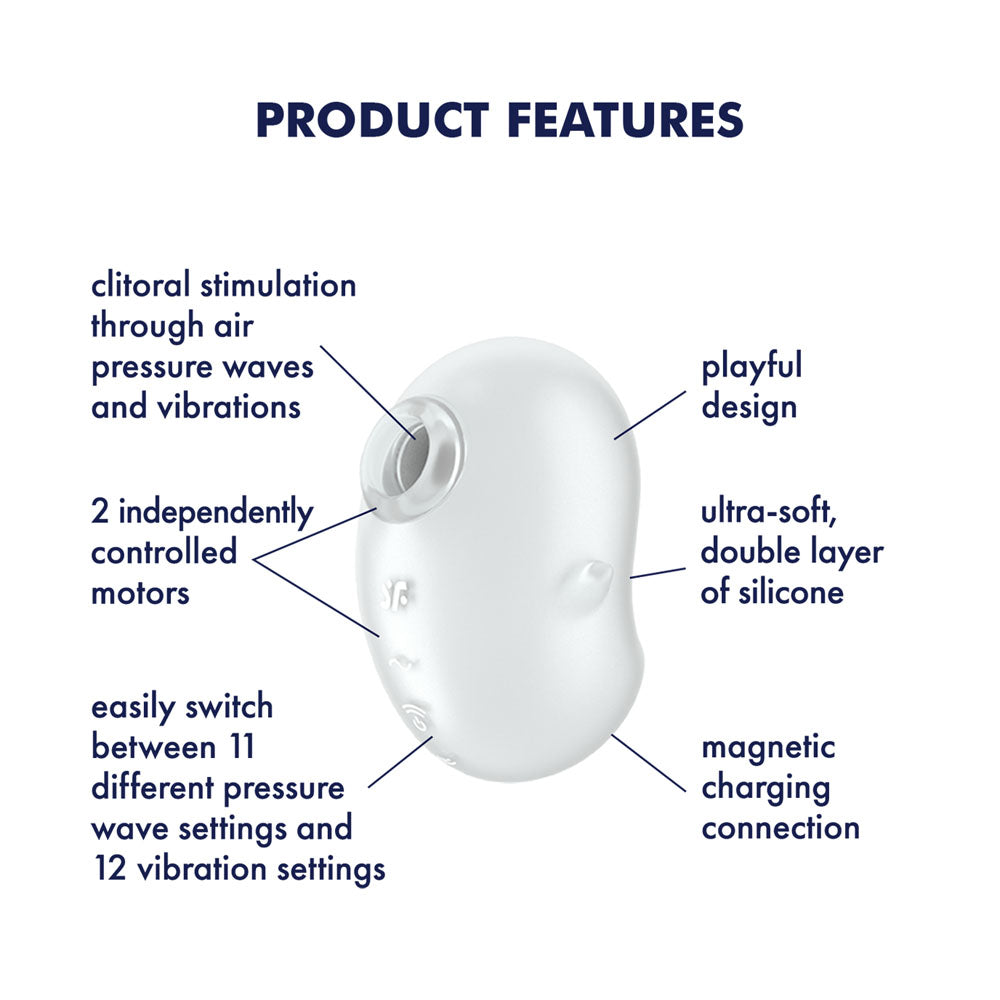 Satisfyer Cutie Ghost – White