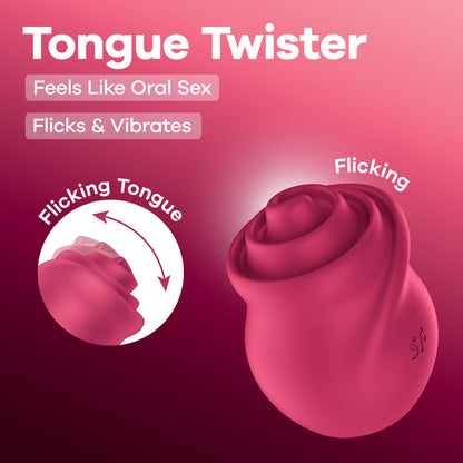 Satisfyer Tongue Twister - USB Rechargeable Stimulator
