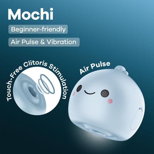 Satisfyer Mochi - Frost - Frost USB Rechargeable Air Pulse Stimulator