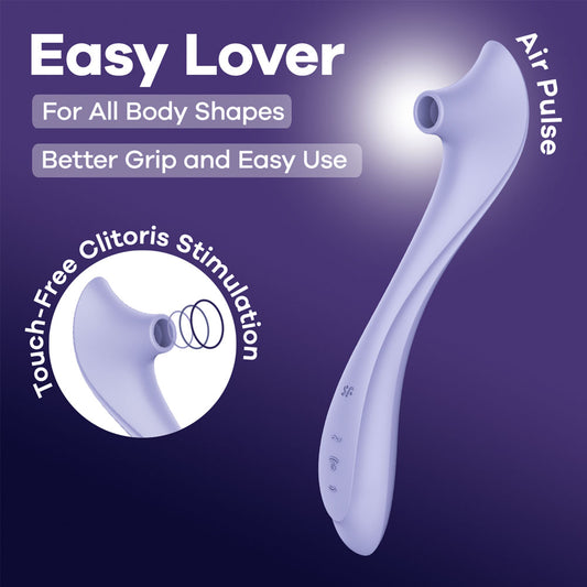 Satisfyer Easy Lover - USB-C Rechargeable Air Pulse Clitoral Stimulator