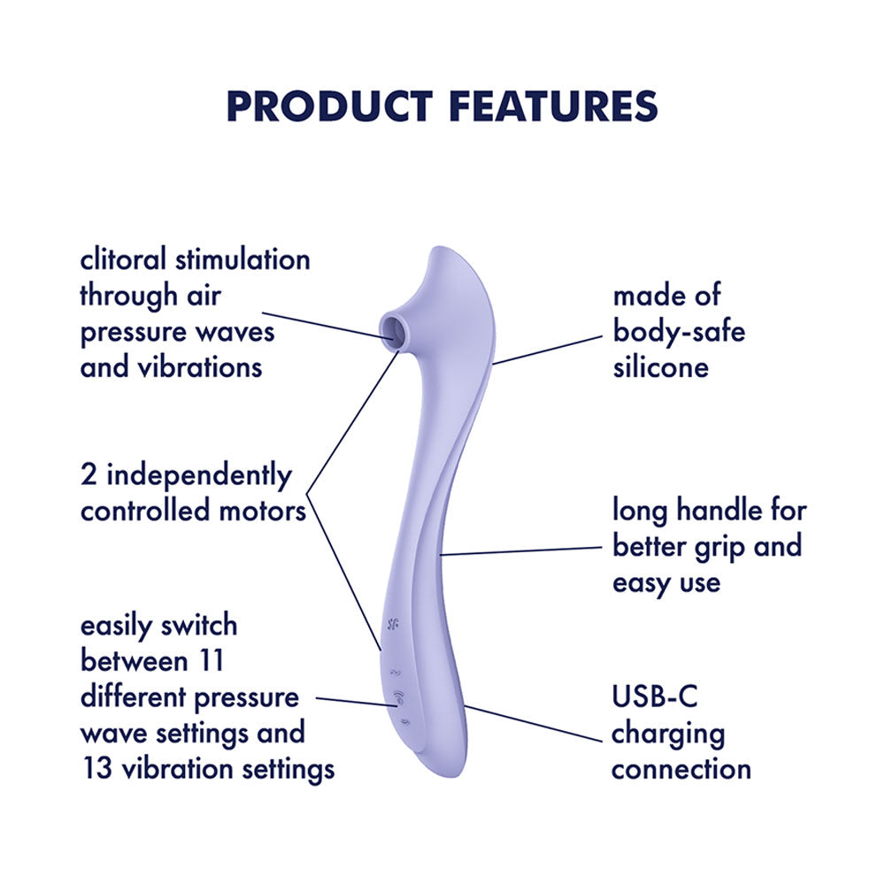 Satisfyer Easy Lover - USB-C Rechargeable Air Pulse Clitoral Stimulator