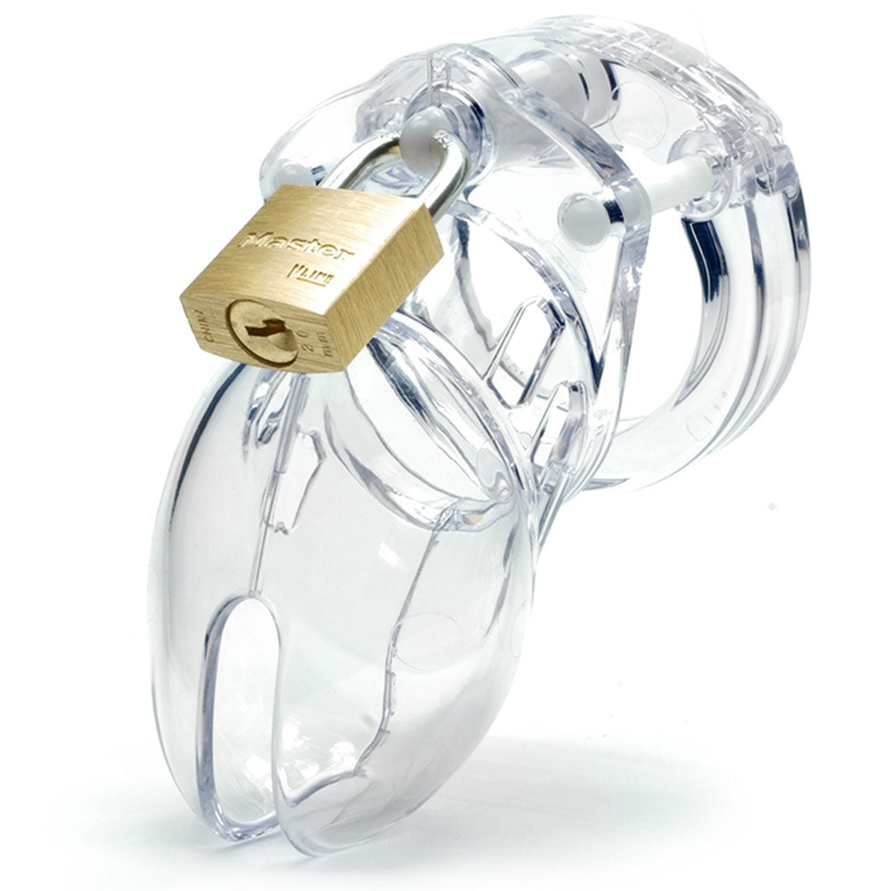 CB-6000S Chastity Cock Cage Kit – Clear