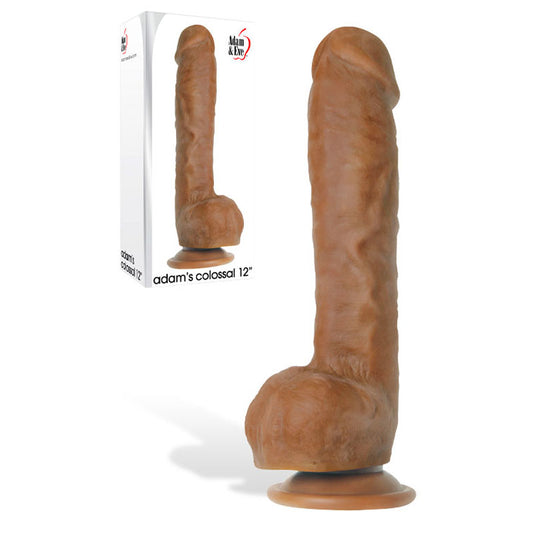 Adam & Eve Adam's Colossal 12'' – Brown