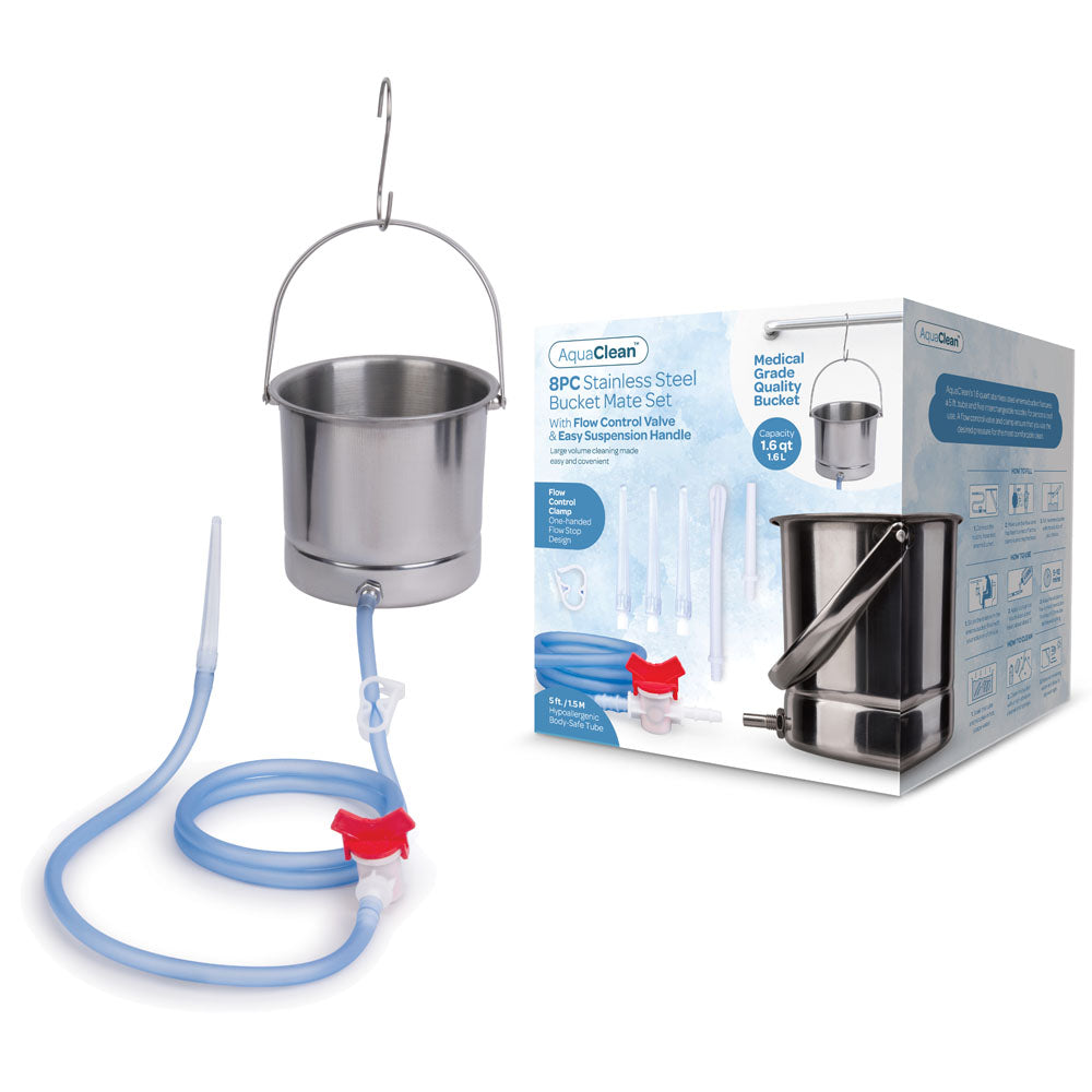 AquaClean Stainless Steel Bucket Mate Set