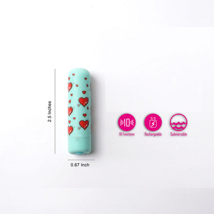 Maia JILLY - Teal - Teal USB Rechargeable Powerful Finger Stimulator