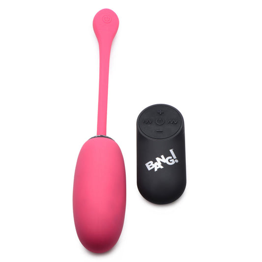 Bang! 28X Plush Egg & Remote - USB Rechargeable Egg with Wireless Remote