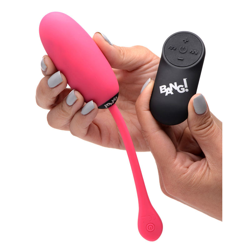Bang! 28X Plush Egg & Remote - USB Rechargeable Egg with Wireless Remote