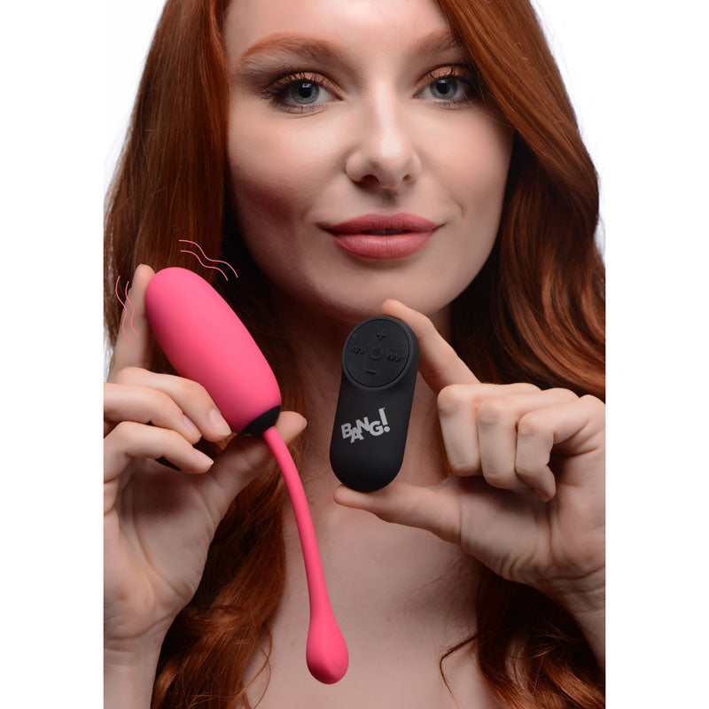 Bang! 28X Plush Egg & Remote - USB Rechargeable Egg with Wireless Remote