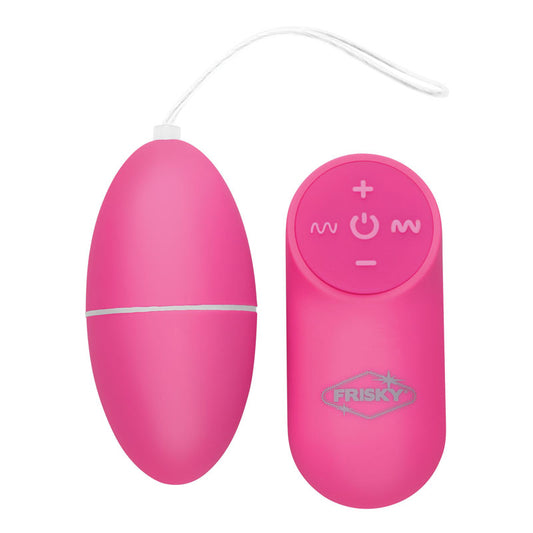 Frisky Scrambler - Vibrating Egg with Wireless Remote – Pink