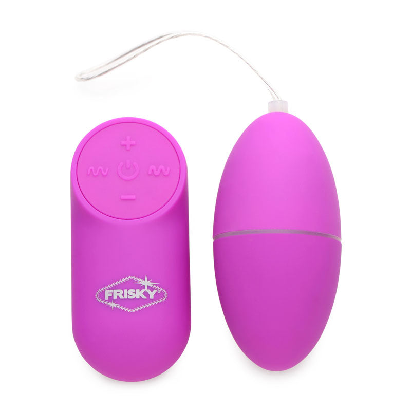 Frisky Scrambler - Vibrating Egg with Wireless Remote – Purple