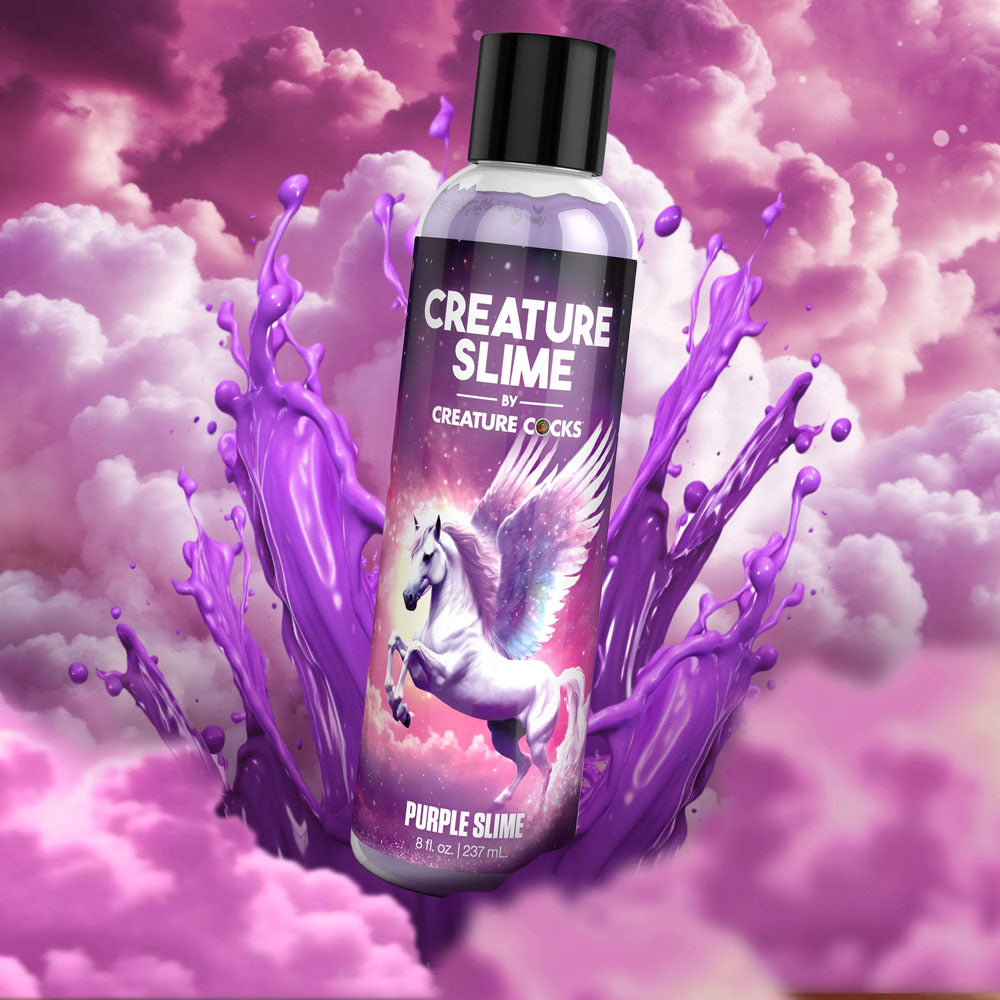 Creature Slime by Creature Cocks - Slime - Water Based Lubricant - 237 ml Bottle – Purple
